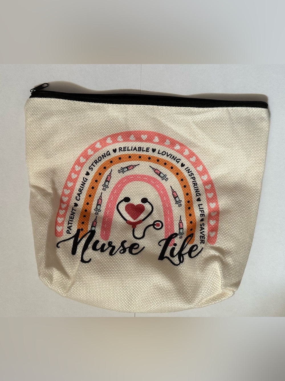 Nurse Life Canvas Pouch